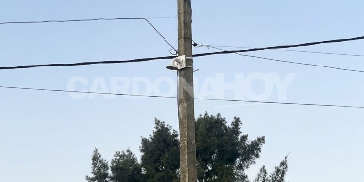 Vuelven a robar - por cuarta vez -  cámaras policiales en Ciudad del Plata apenas tres días después de su instalación.
