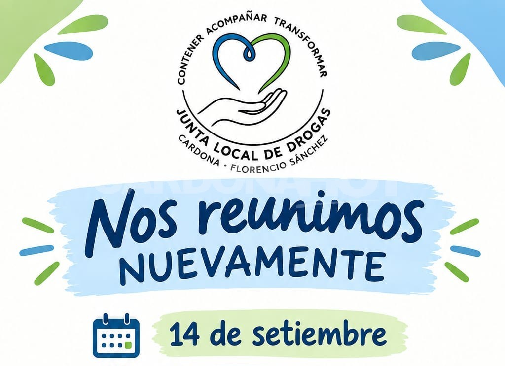 La Junta Local de Drogas vuelve a reunirse y abre la participación para impulsar un centro diurno en Cardona y Florencio Sánchez