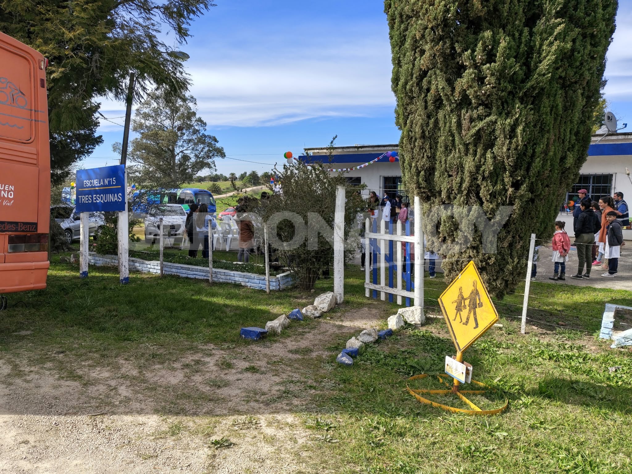 Feria de Salud Rural se celebró con 45 niños de la zona en la Escuela 15 de Tres Esquinas