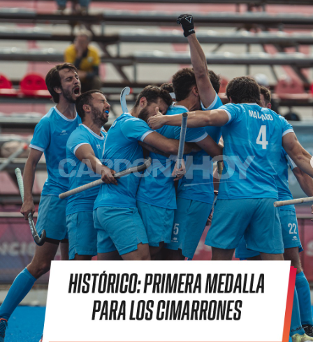 Histórico bronce para Los Cimarrones en los ODESUR con el cardonense Jenaro Bentancor en el plantel