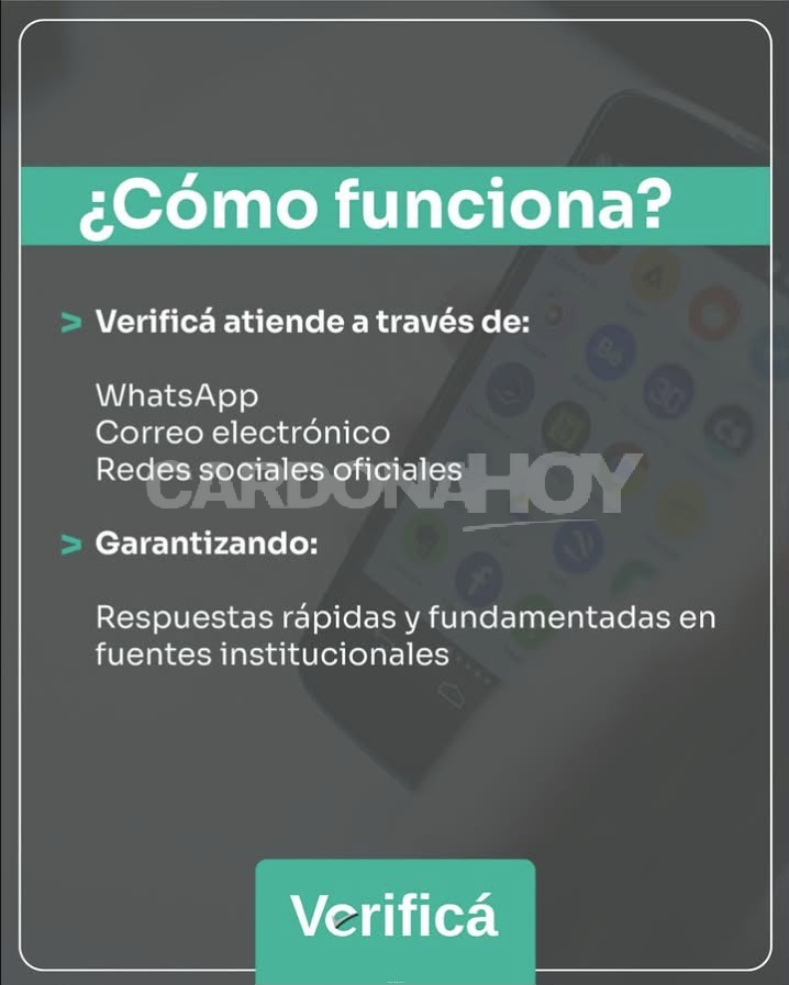 “Verificá”, un canal oficial para confirmar noticias y detectar posibles estafas — imagen 5