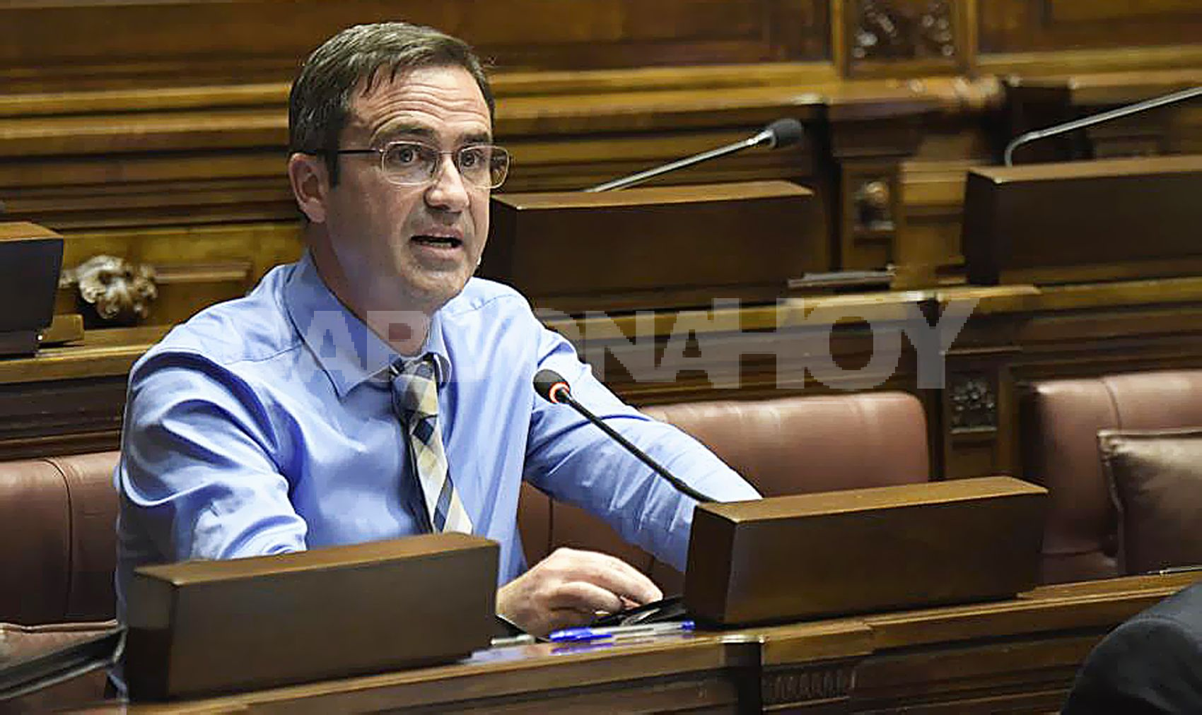 Melazzi trasladó al Comité Ejecutivo Nacional del Partido Colorado inquietudes sobre descentralización, seguridad y estructura partidaria