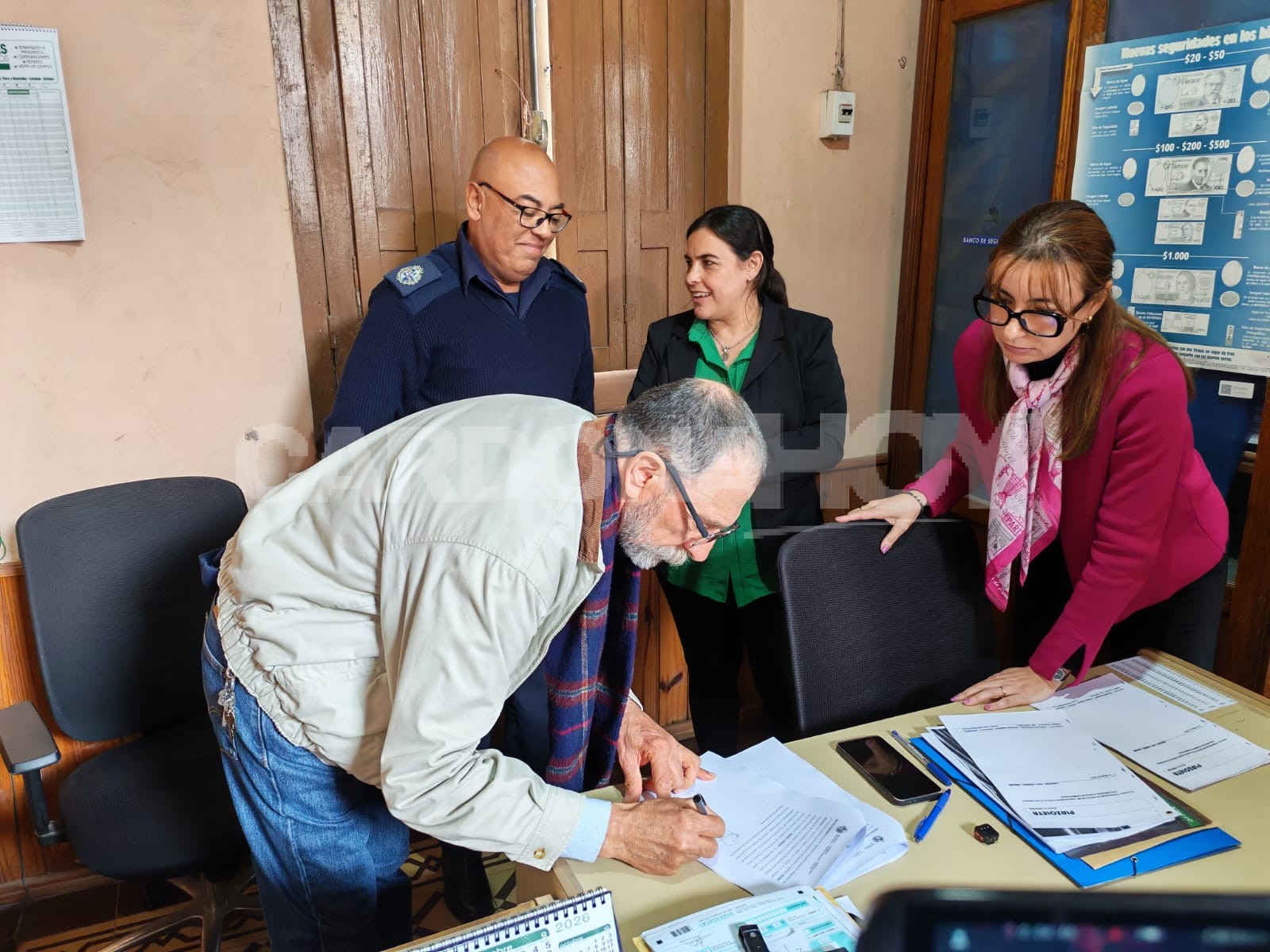 Ministerio del Interior y Pro Desarrollo firmaron convenio para transformar un espacio junto a la Comisaría de Cardona — imagen 3