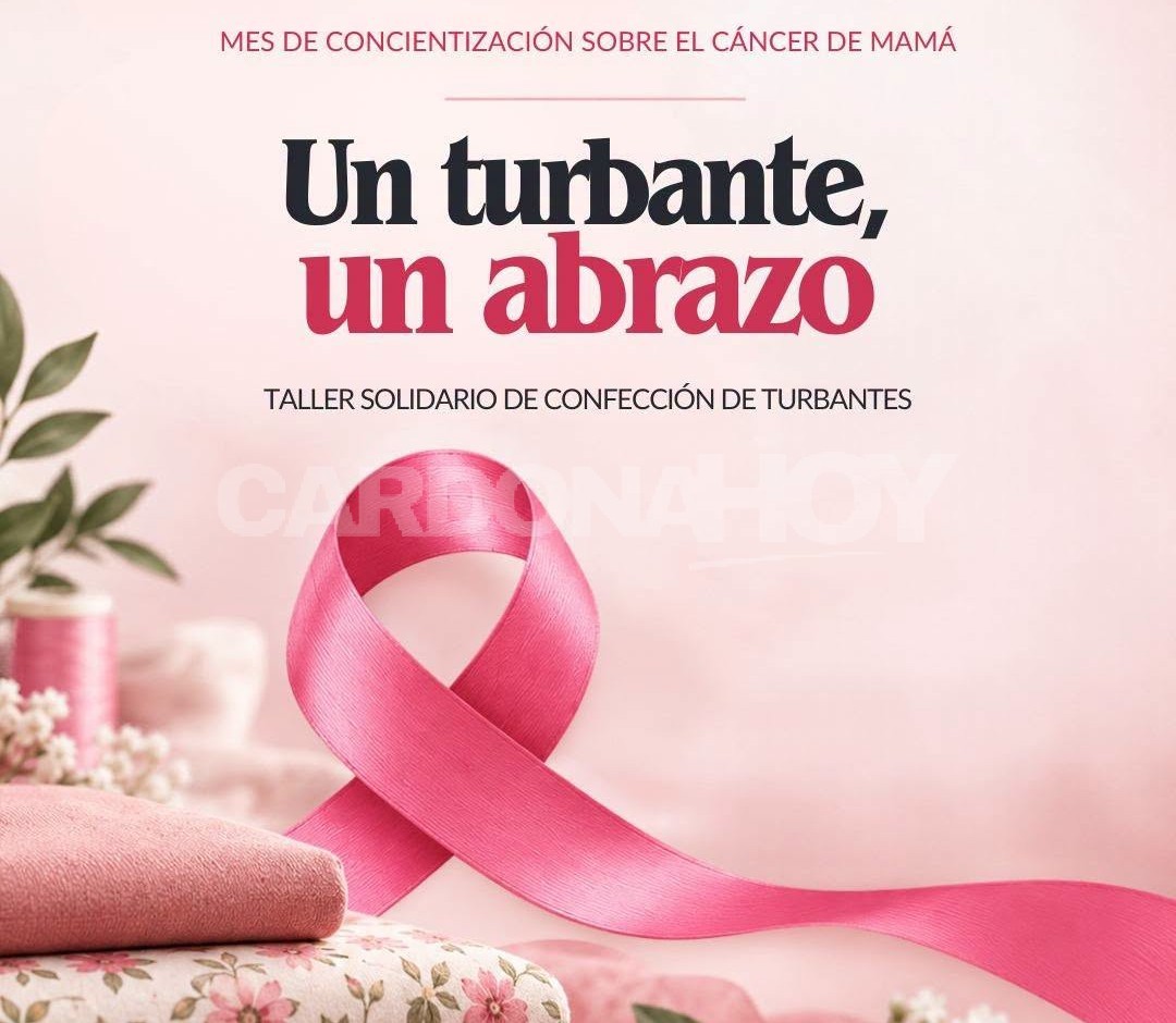Palmitas realizará un taller de confección de turbantes destinados a donación durante Octubre Rosa