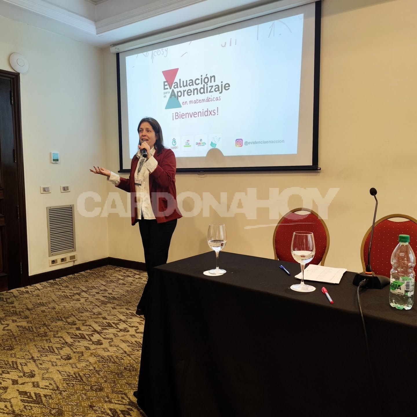 Maestra Alexandra Vener Figueredo presentó propuesta para la enseñanza de matemáticas en un coloquio nacional — imagen 2