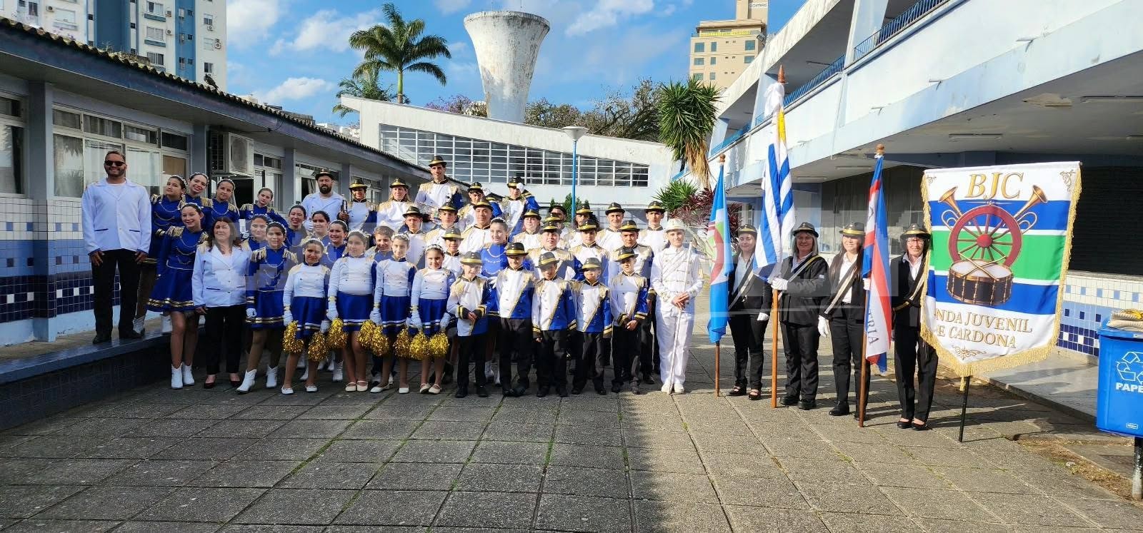 La Banda Juvenil de Cardona volvió a brillar en Brasil y sumó nuevos primeros premios en la Copa América