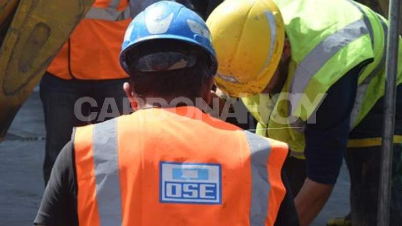 OSE anuncia interrupción del suministro de agua este miércoles en José Enrique Rodó