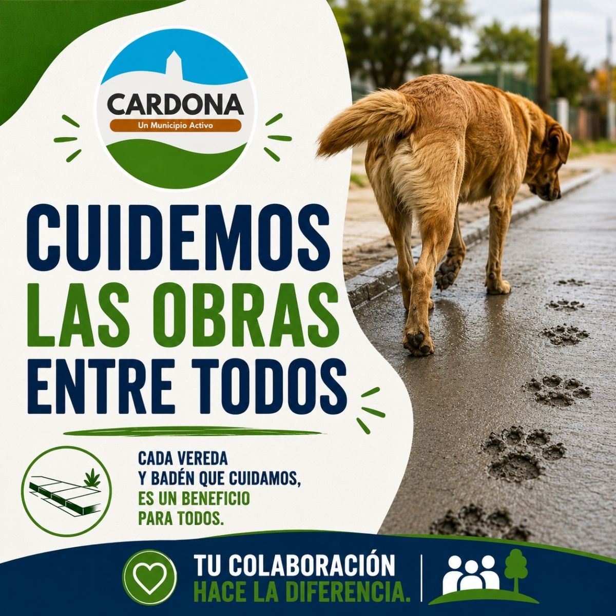 Publicidad de MUNICIPIO DE CARDONA - Cuidemos Obras