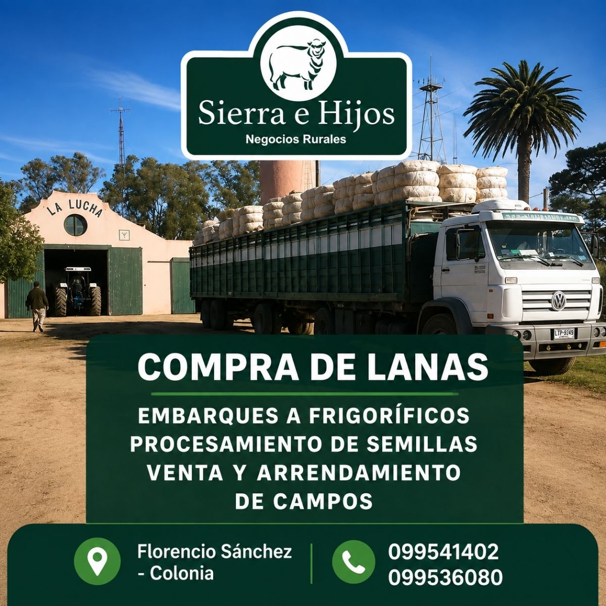 Publicidad de SIERRA E HIJOS - Institucional