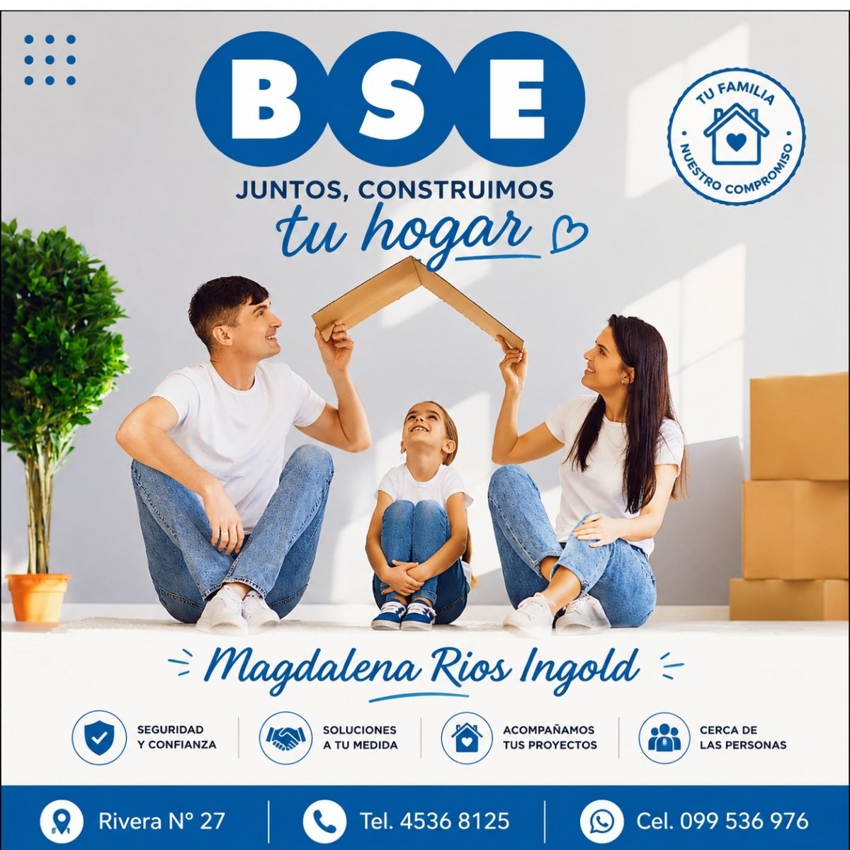Publicidad de BSE - Magdalena Ríos - Institucional