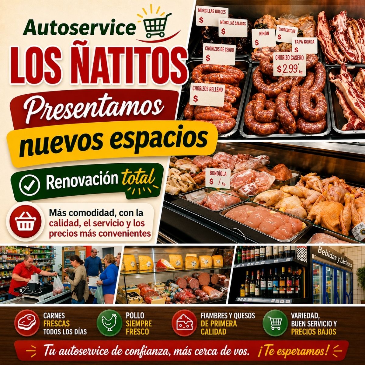 Publicidad de LOS ÑATITOS - Promociones