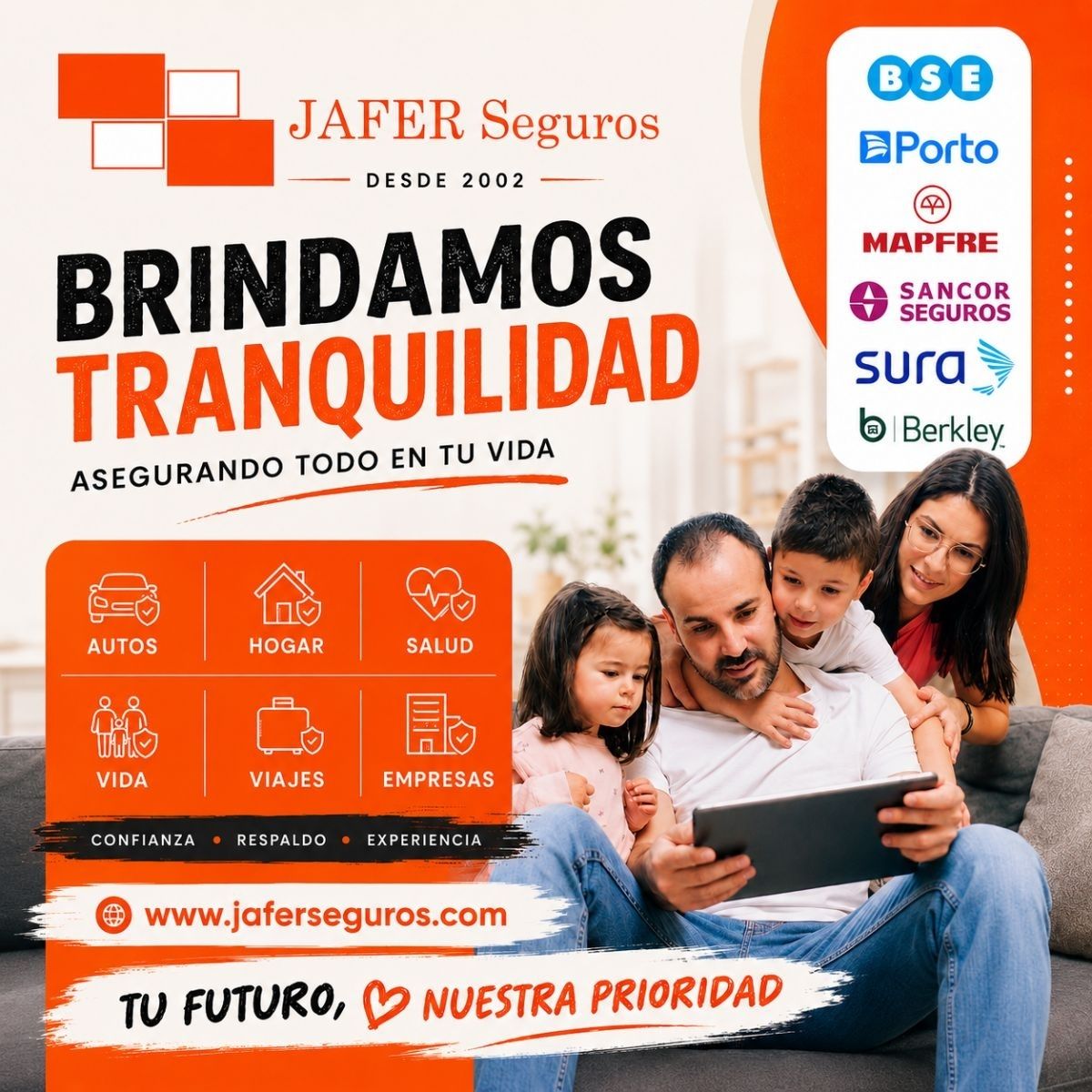 Publicidad de JAFER - Institucional