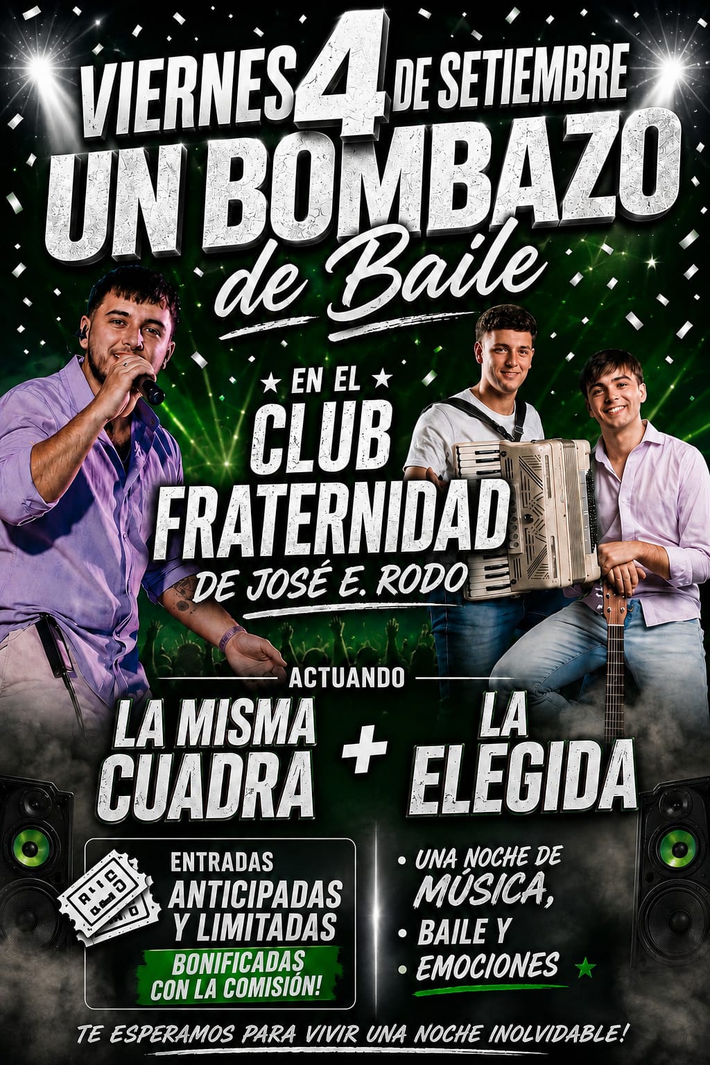 Publicidad de JAVIER FERNANDEZ - Baile 4 de septiembre