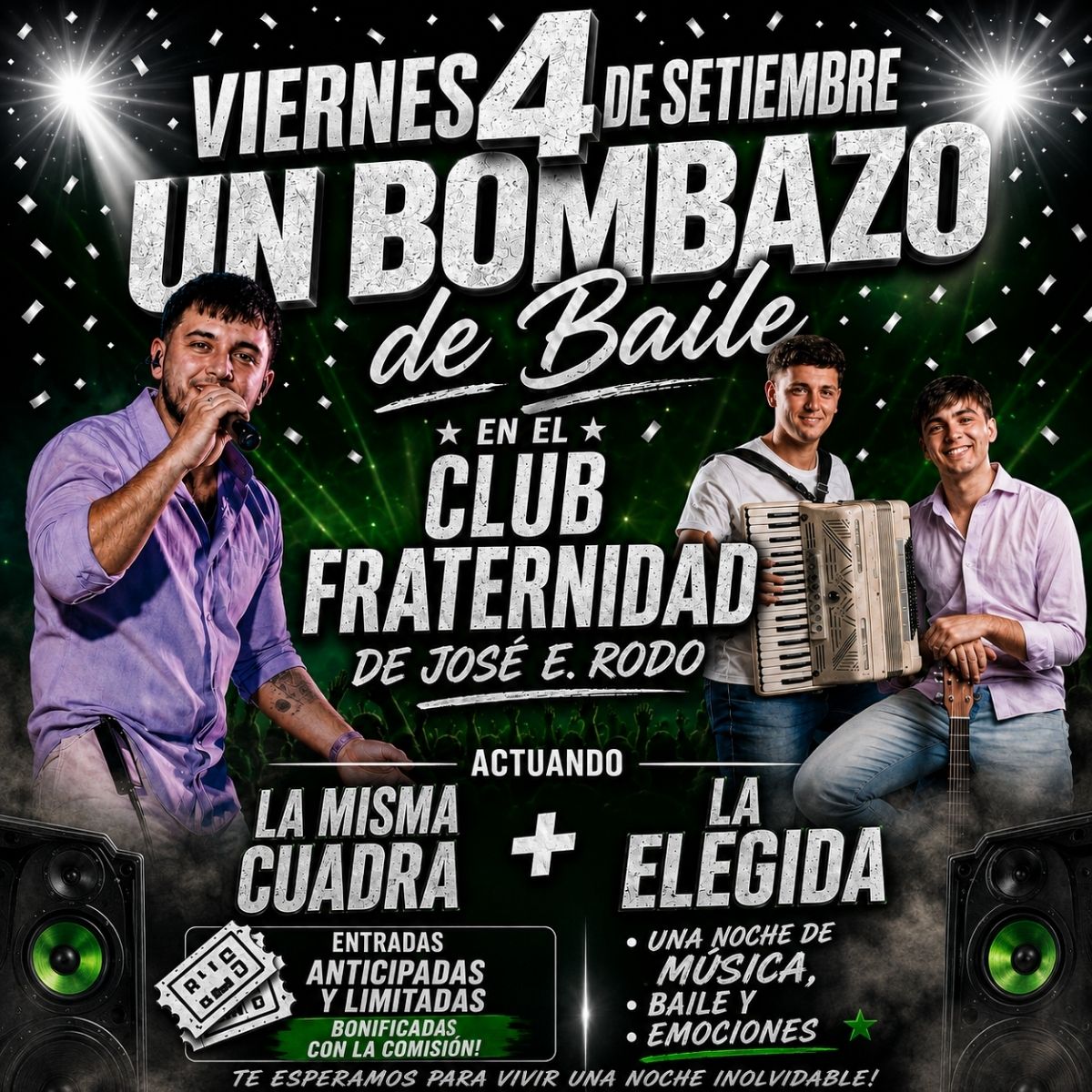 Publicidad de JAVIER FERNANDEZ - Baile 4 de septiembre