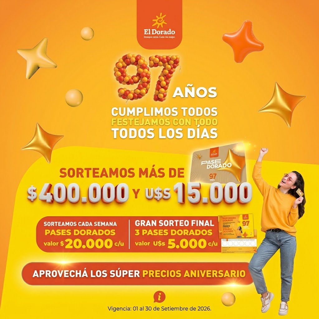 Publicidad de EL DORADO - Institucional